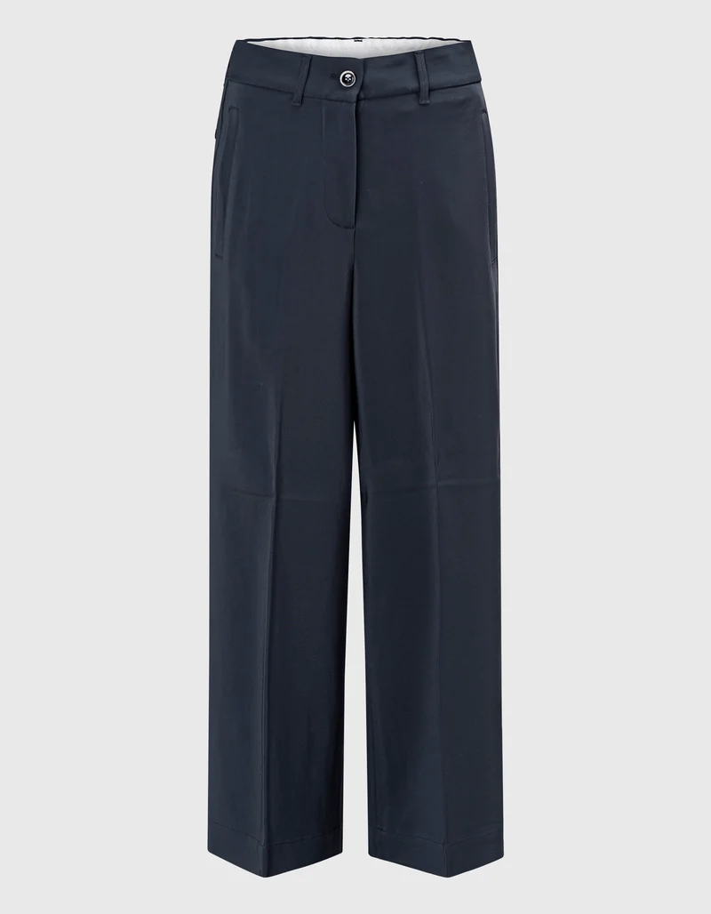 Wide-Leg Hose Astrid Crop Coulisse