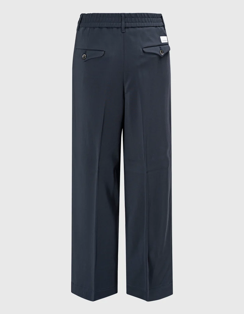 Wide-Leg Hose Astrid Crop Coulisse