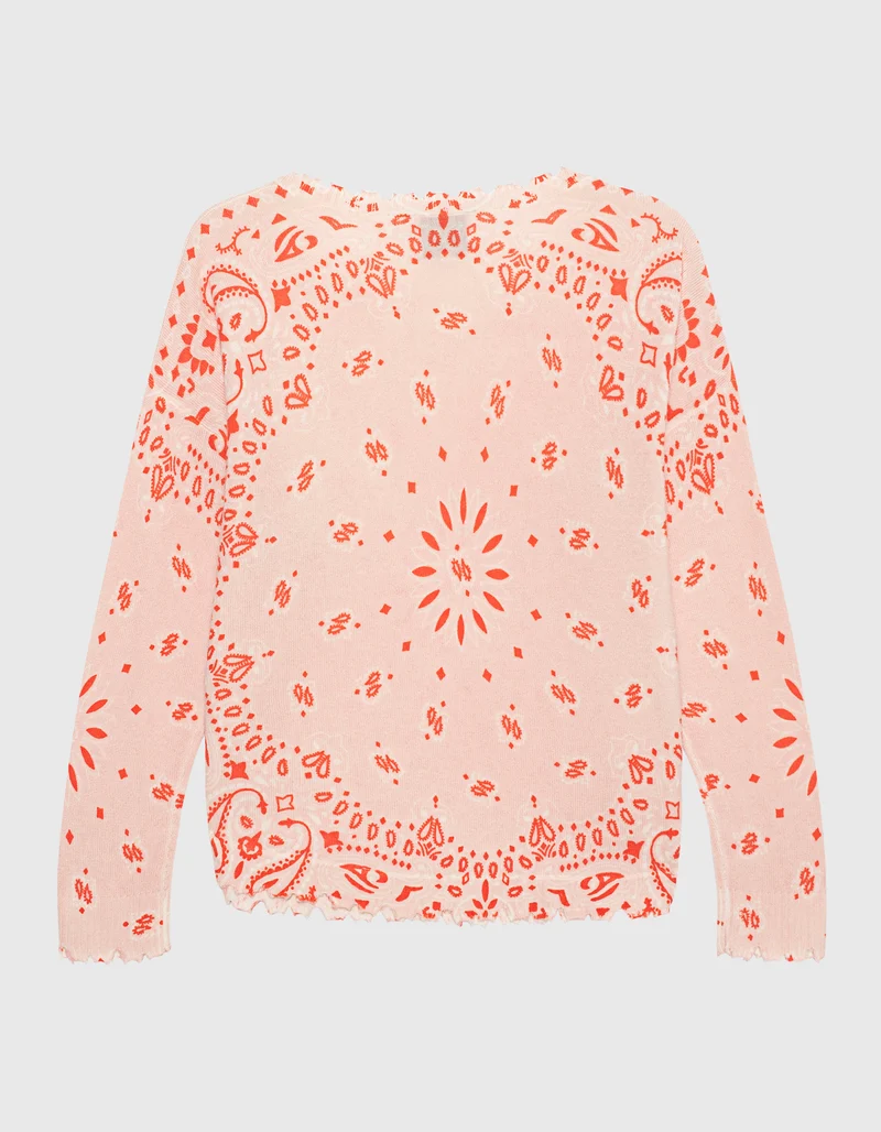 Destroyed Kaschmir-Pullover Mela Bandana