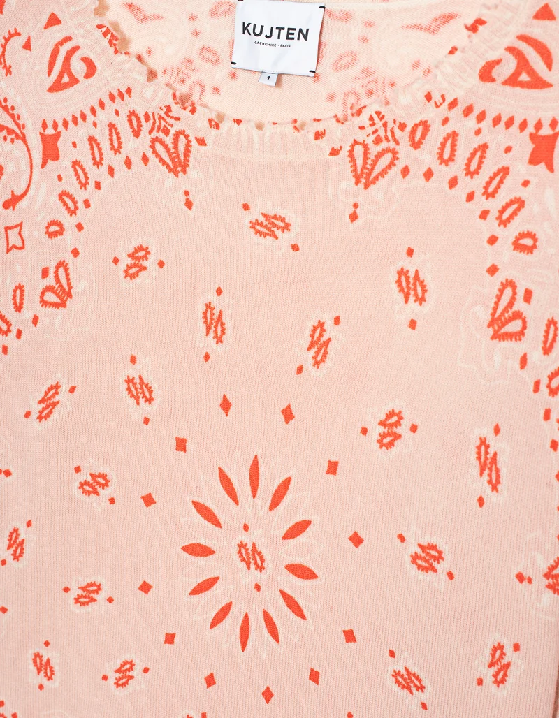 Destroyed Kaschmir-Pullover Mela Bandana
