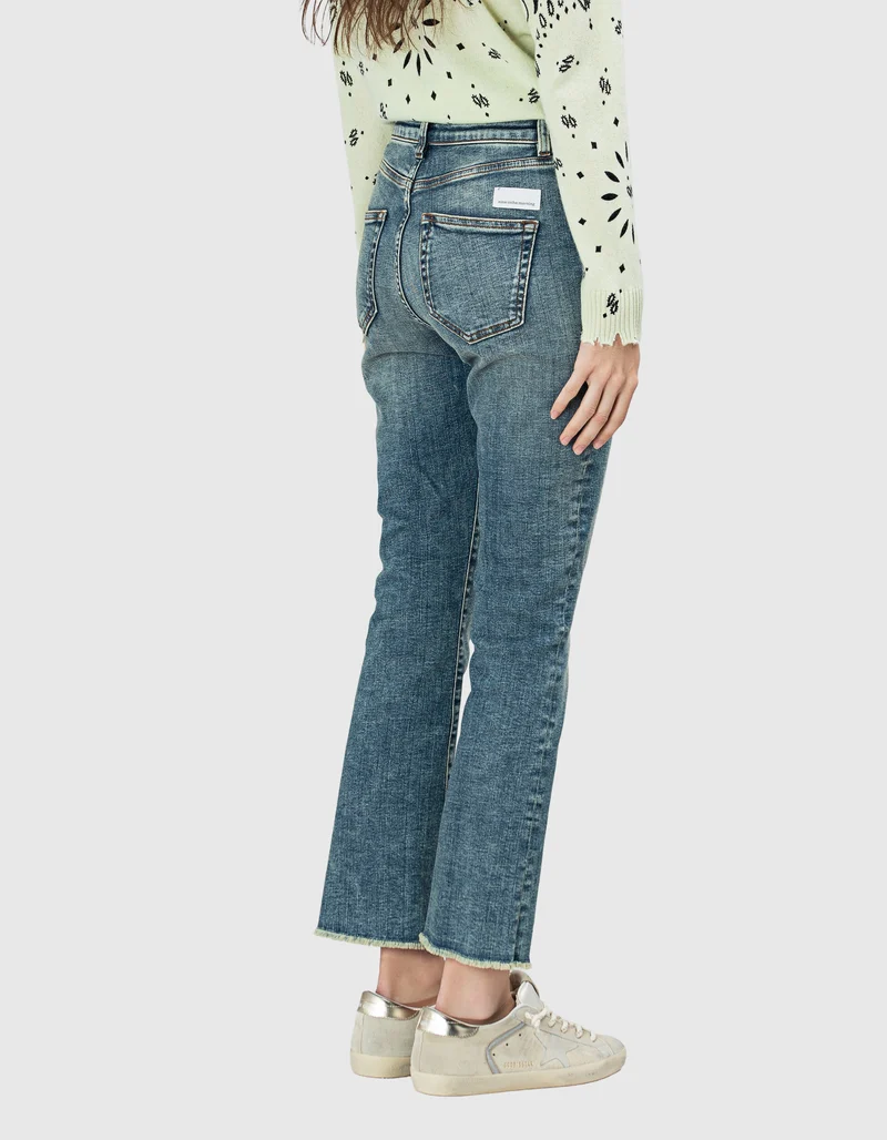 Cropped Bootcut-Jeans Endless Trumpet