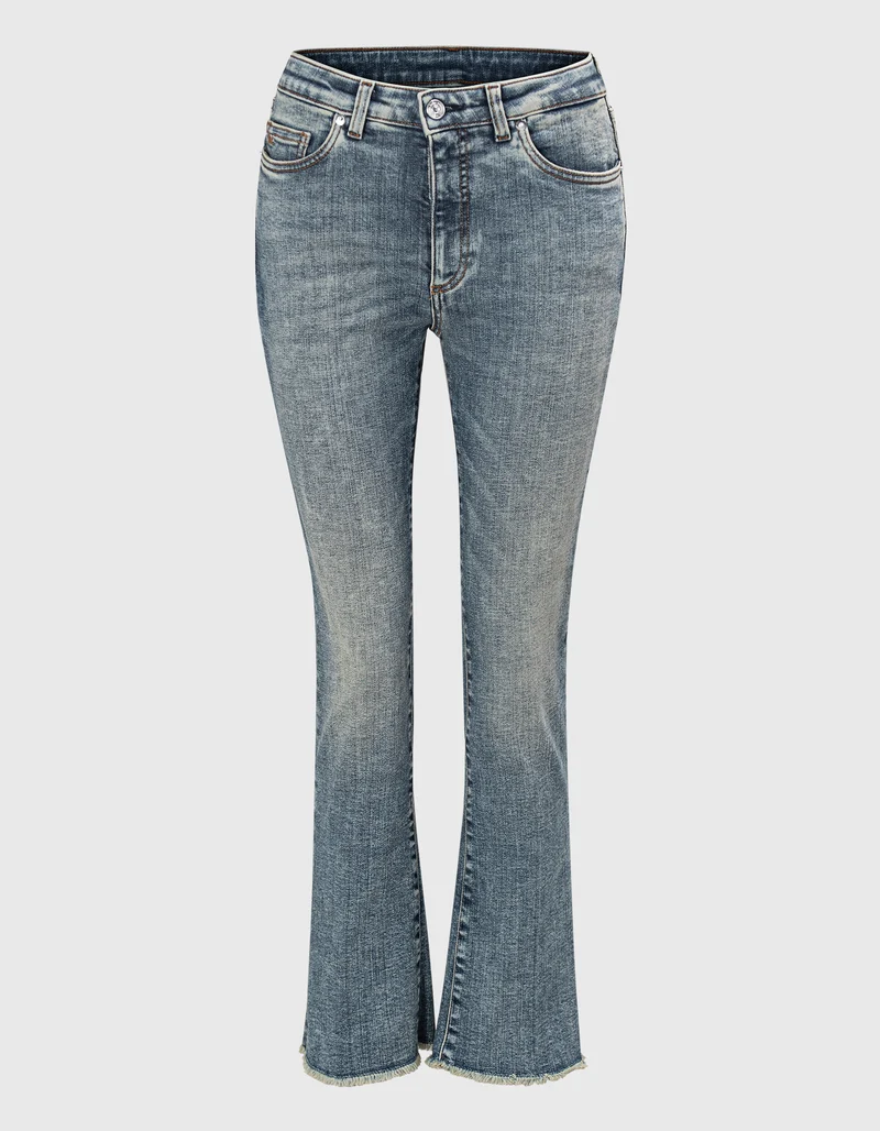Cropped Bootcut-Jeans Endless Trumpet