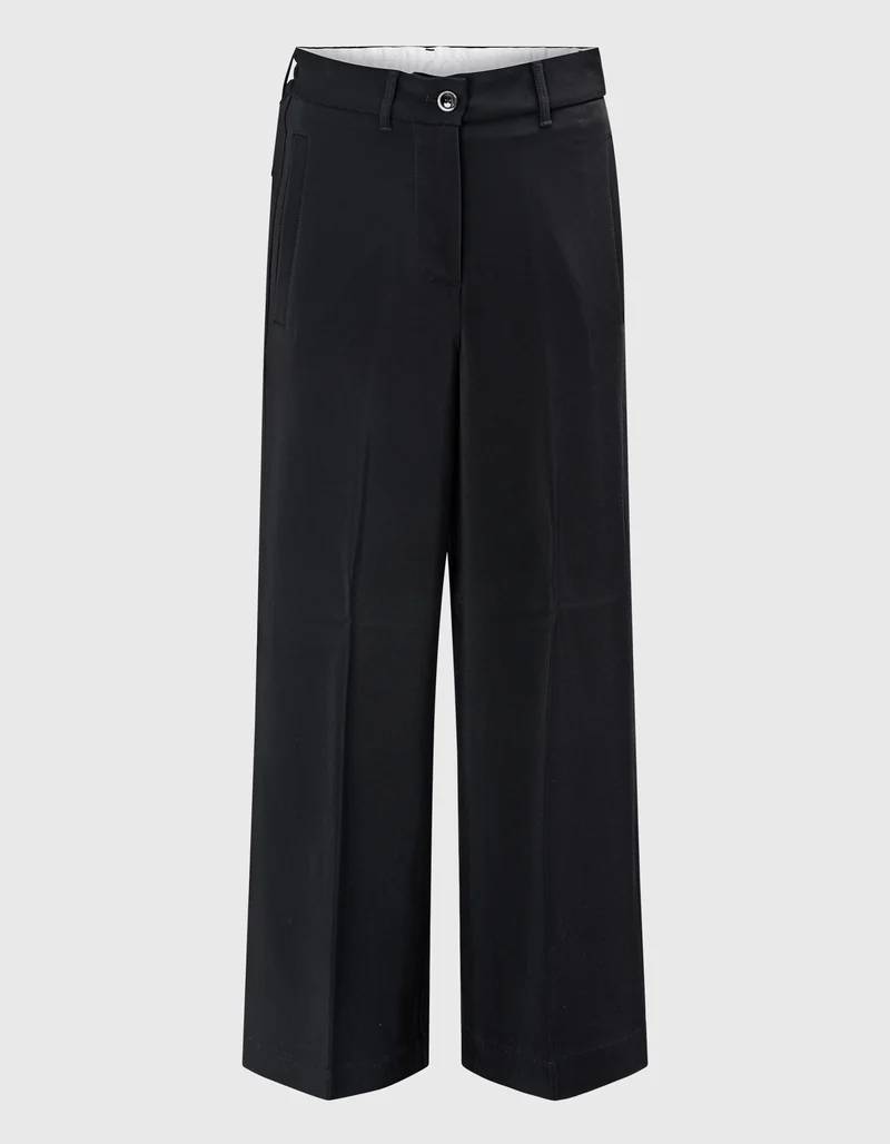 Wide-Leg Hose Astrid Crop Coulisse