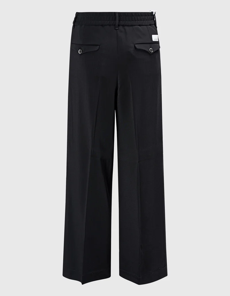 Wide-Leg Hose Astrid Crop Coulisse