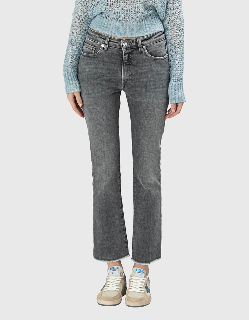 Washed-Out Bootcut-Jeans Endless Trumpet