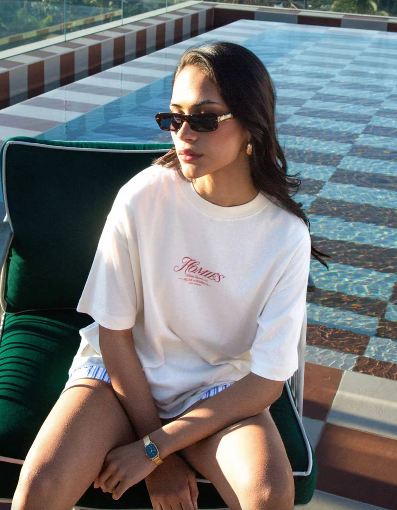 Bedrucktes T-Shirt Piscina