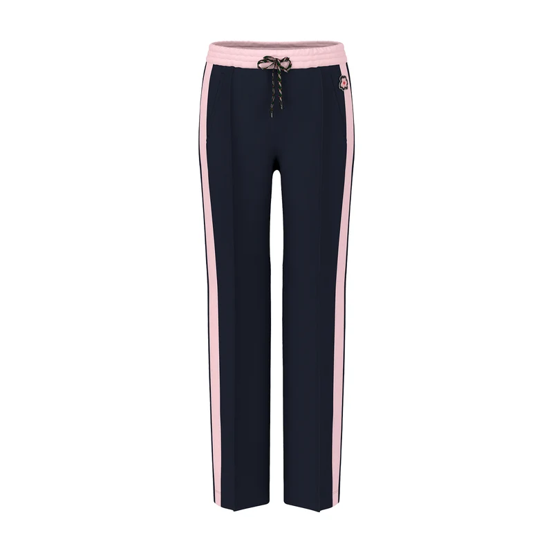 Sweatpants mit Blumen-Applikation