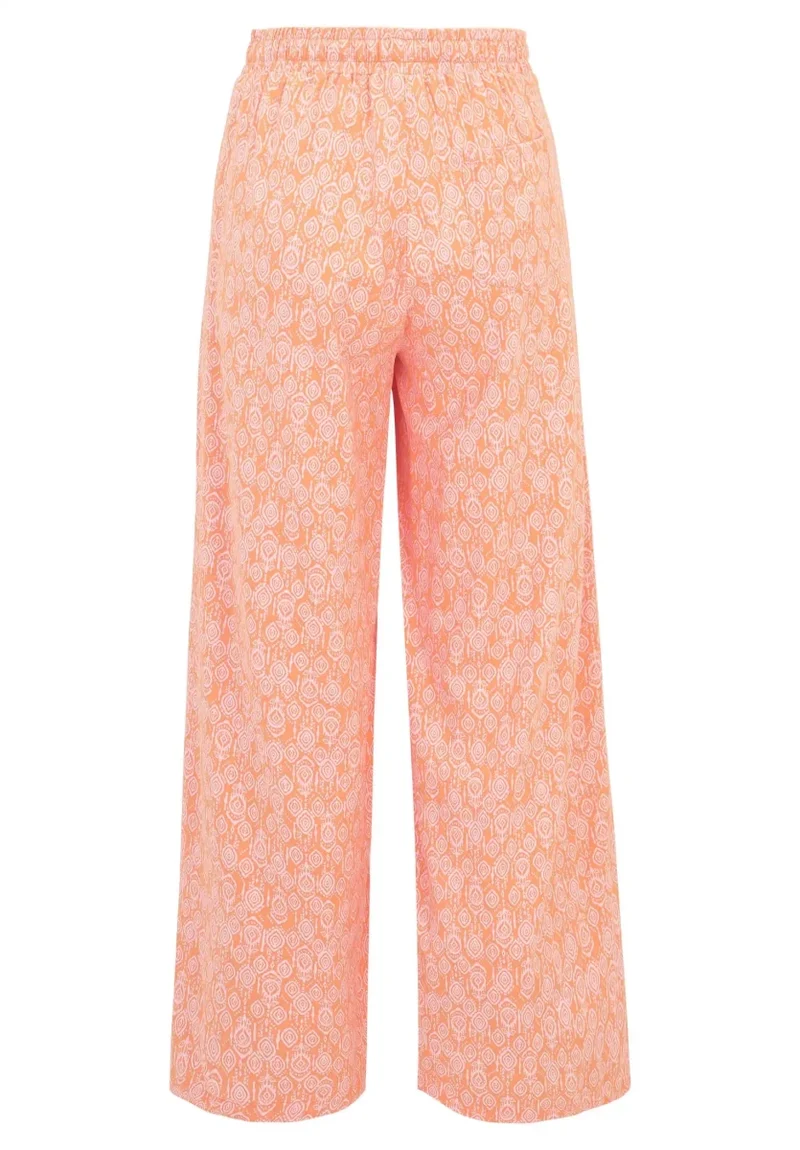 Cartoon Leinenhose in der Farbe Apricot