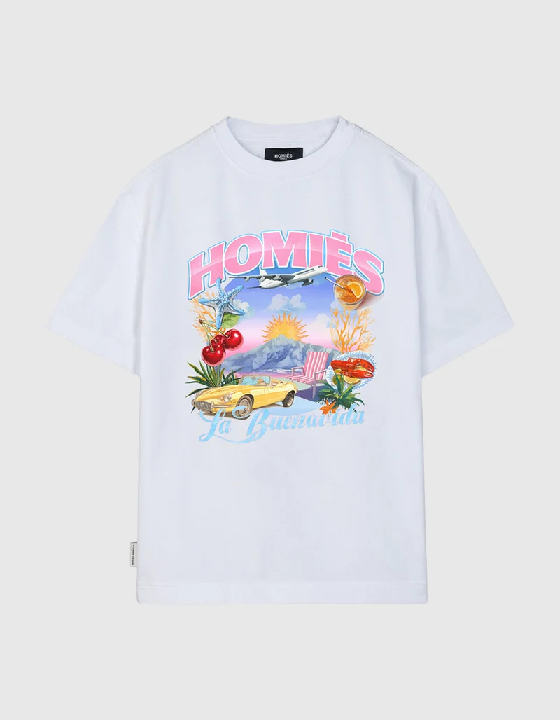 Bedrucktes T-Shirt Buenavida