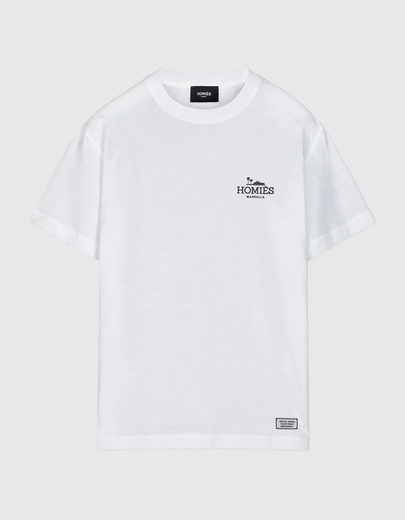 Bedrucktes T-Shirt Rubber
