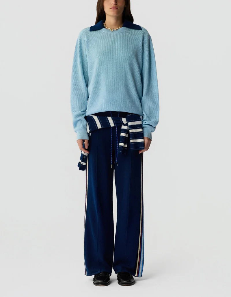 Strick-Jogginghose Track Pant mit Kaschmiranteil