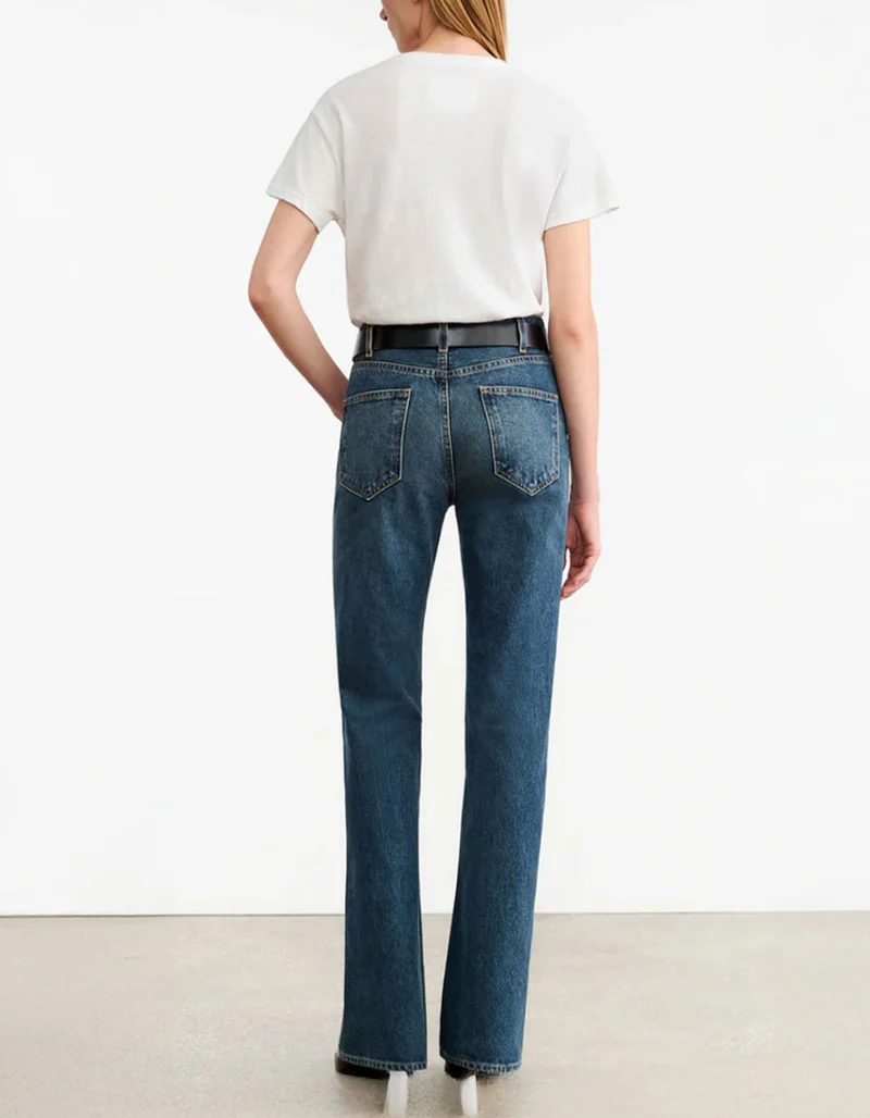 Relaxed T-Shirt Brady mit Destroyed Details