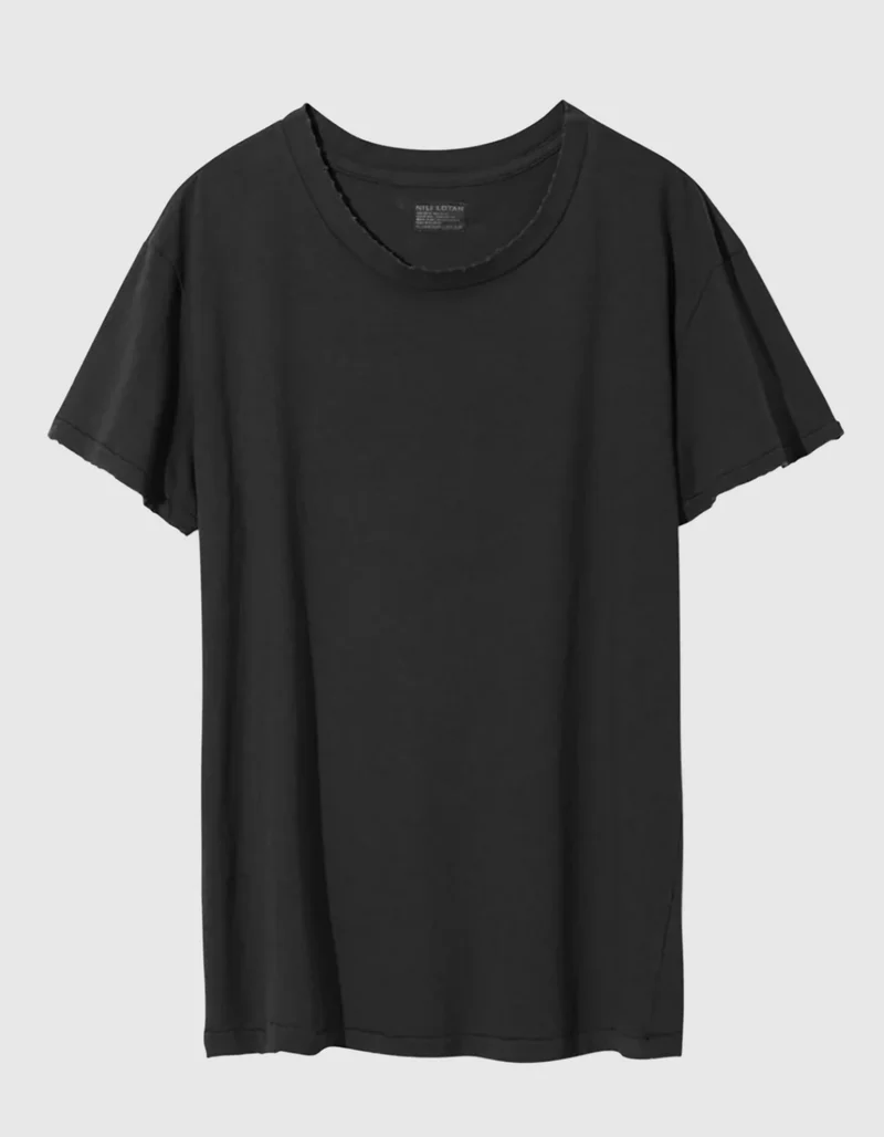 Relaxed T-Shirt Brady mit Destroyed Details