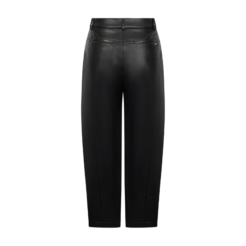 Hose Phibi 7/8 aus veganem Leder