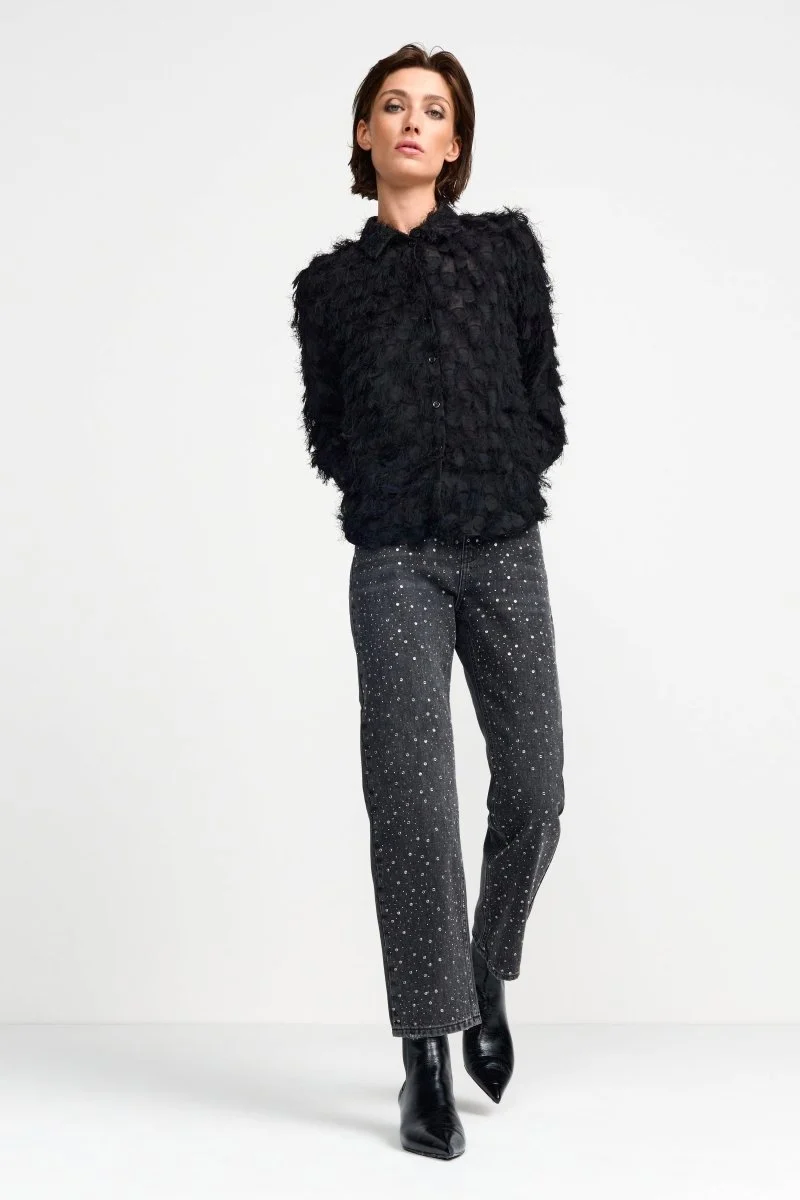 Rich & Royal Hose in der Farbe Black