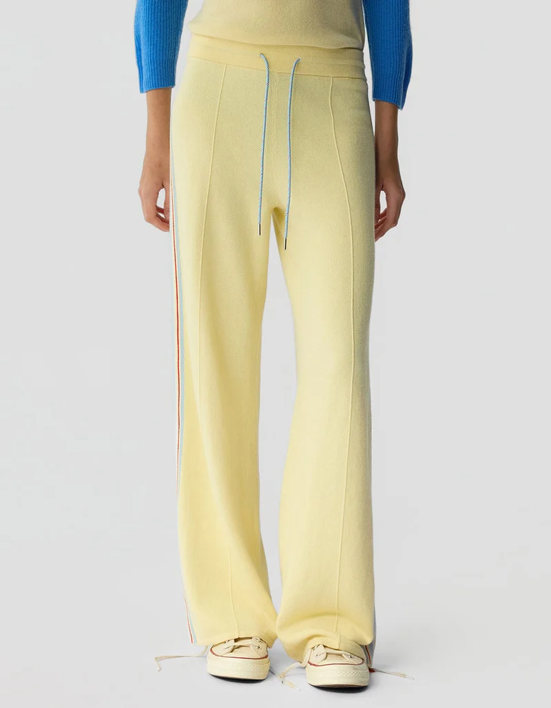 Strick-Jogginghose Track Pant mit Kaschmiranteil