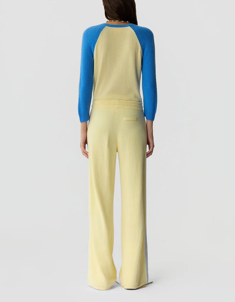 Strick-Jogginghose Track Pant mit Kaschmiranteil