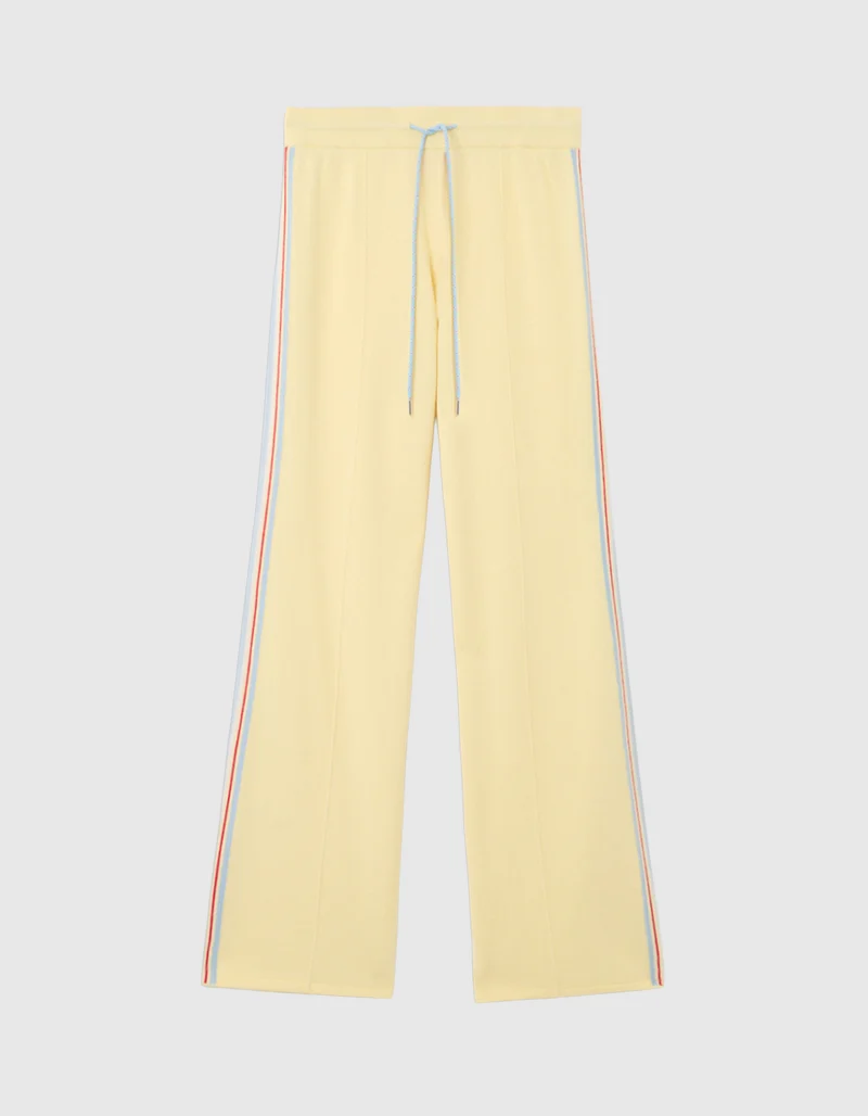 Strick-Jogginghose Track Pant mit Kaschmiranteil