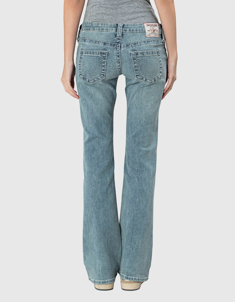 Low-Rise Bootcut Jeans Becca