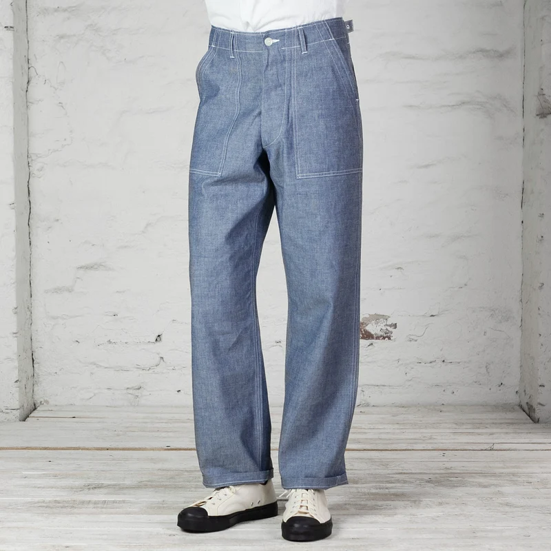 Utility Trousers Chambray