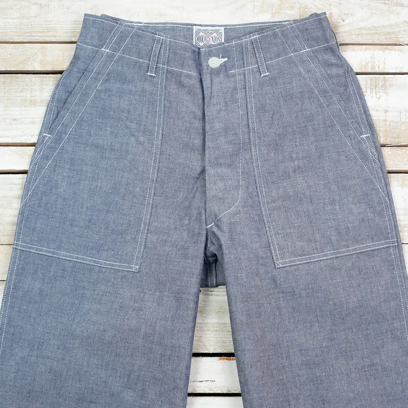 Utility Trousers Chambray