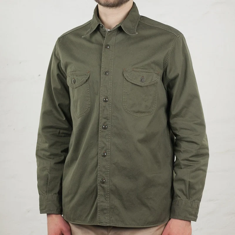 HBT Work Shirt Oliv
