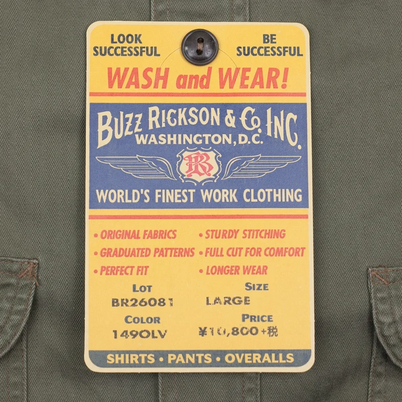 HBT Work Shirt Oliv