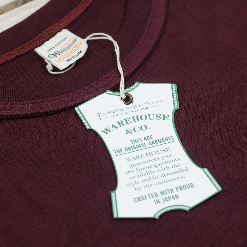 Round Neck T-Shirt Bordeaux