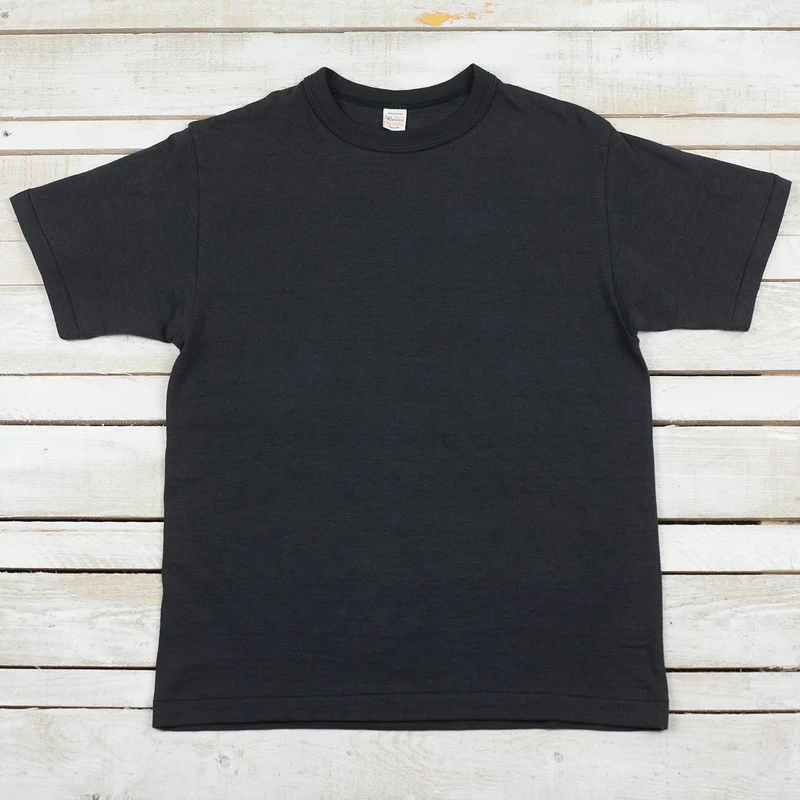 Round Neck T-Shirt Schwarz
