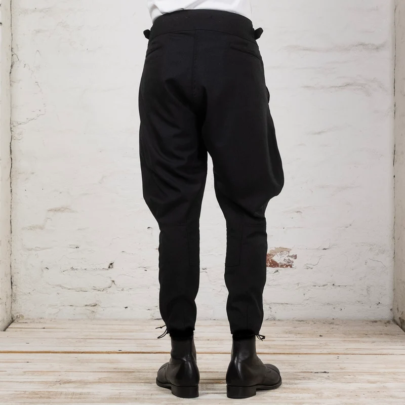 Army Serge Ghurkha Breeches Black