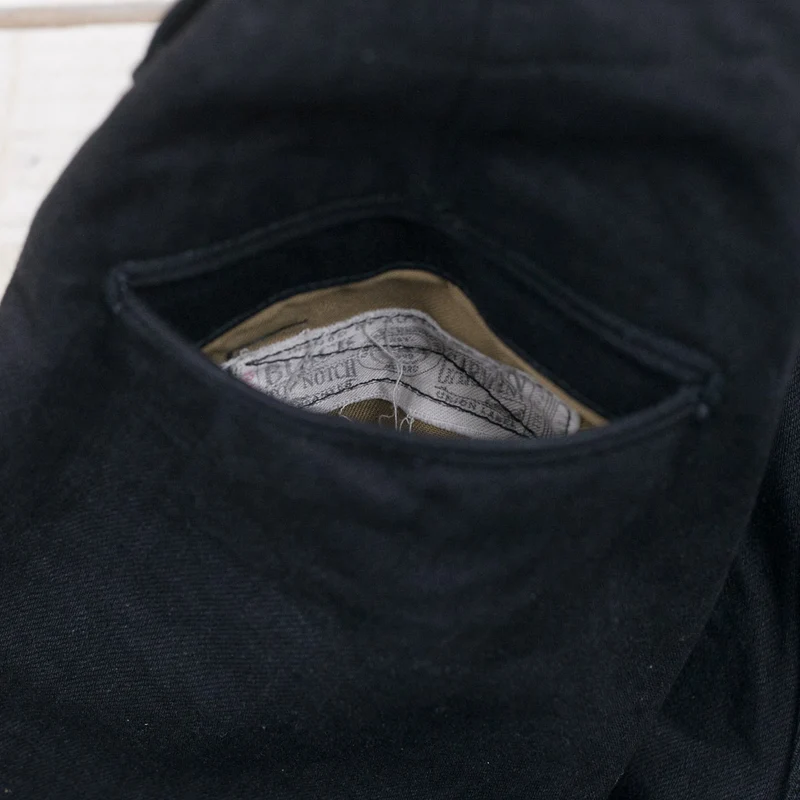 15 oz. Black Denim Breeches