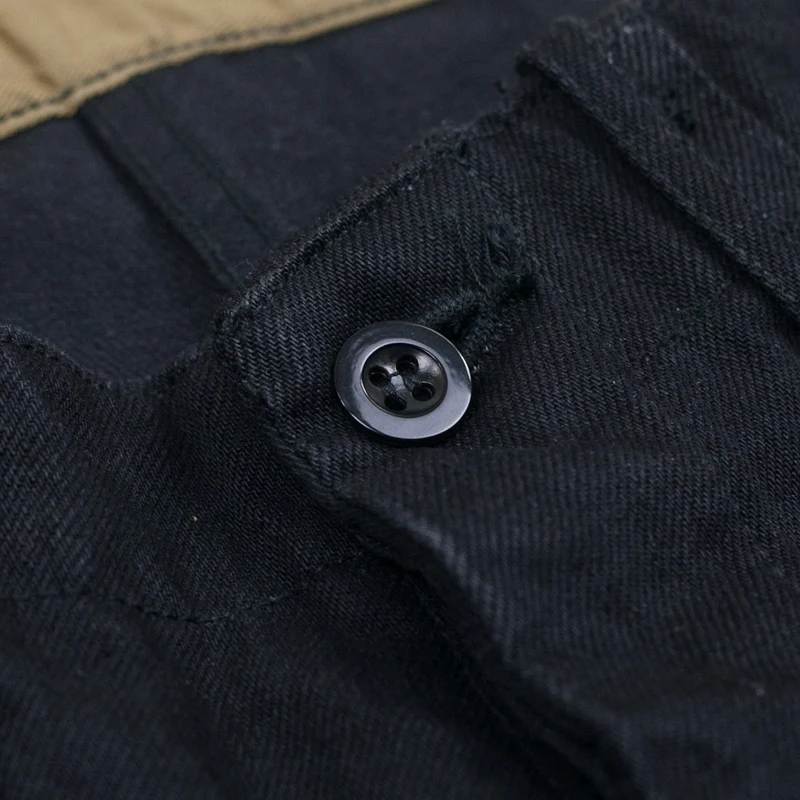 15 oz. Black Denim Breeches