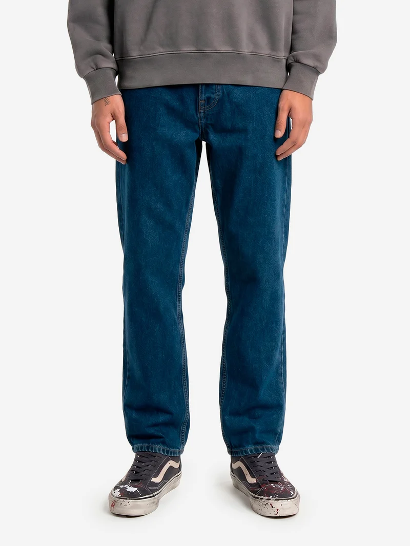 Pantaloni 'Newel' in denim blu stone washed