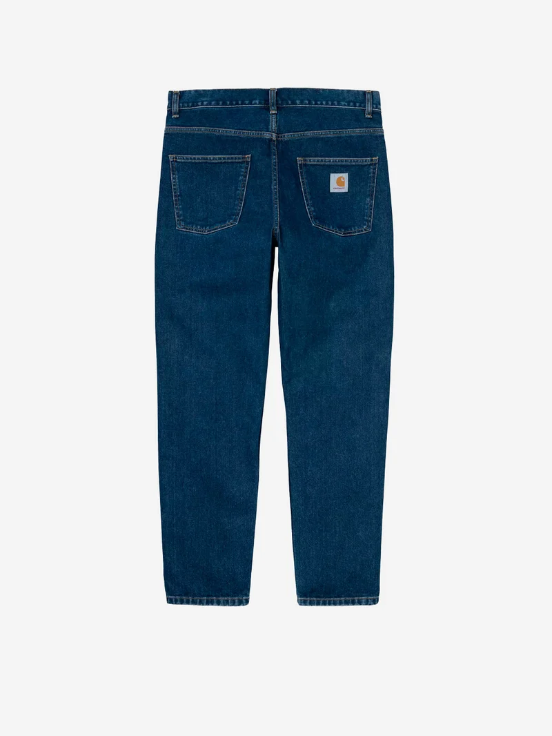 Pantaloni 'Newel' in denim blu stone washed