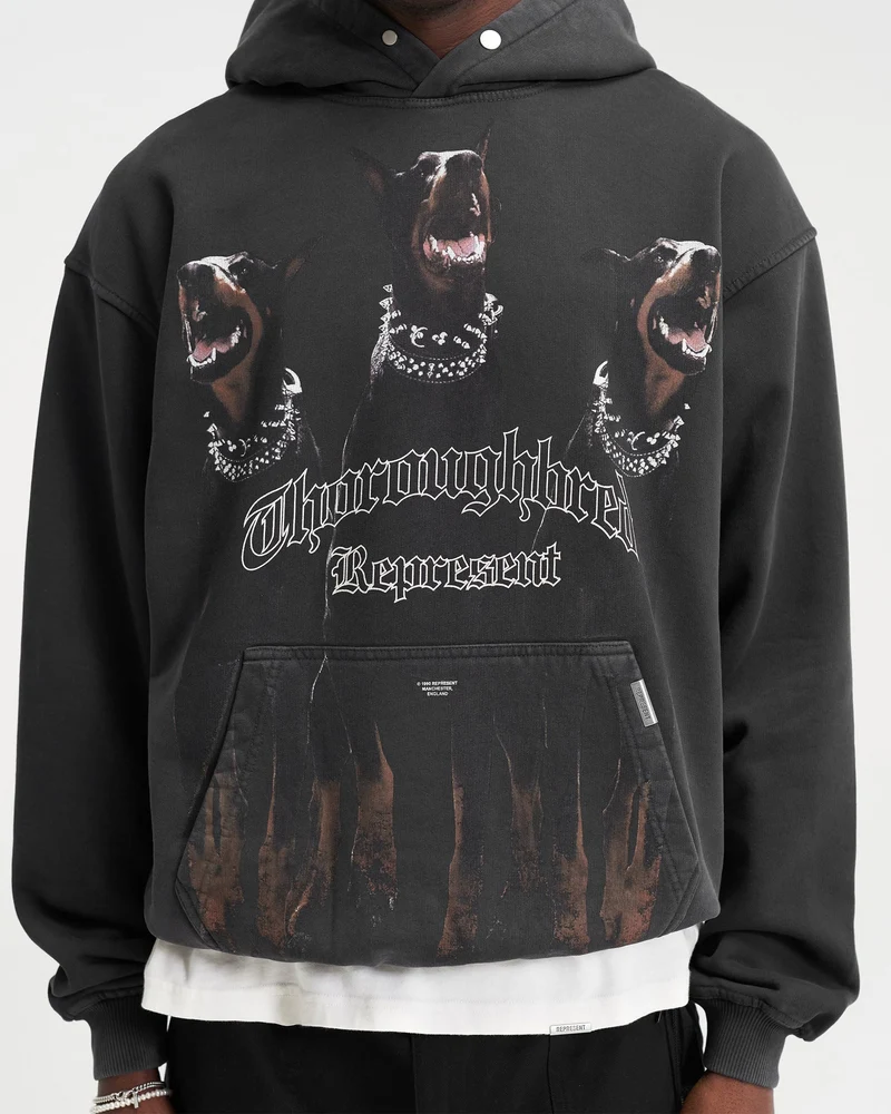 Thoroughbred Hoodie - Vintage Black