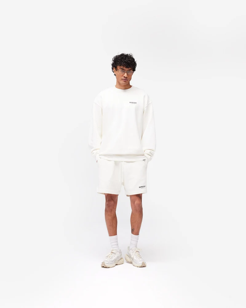 Represent Owners Club Sweater - Flat White