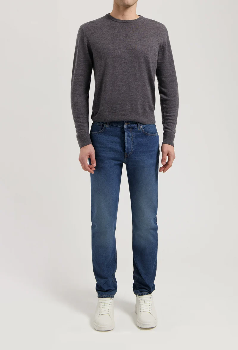 John Mid Straight - Rustic Blue