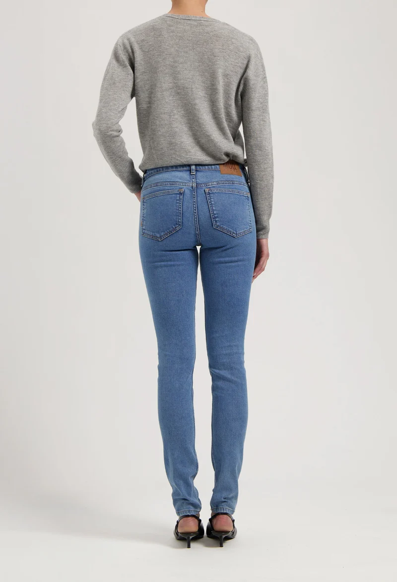 Skyler Mid Skinny - Stone Vintage