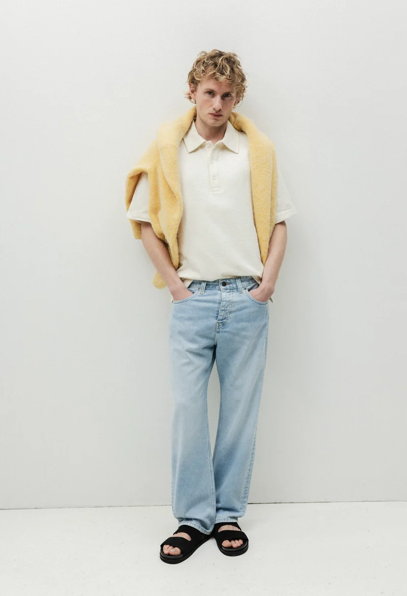 Alex Mid Loose Light Weight - Stone Vintage