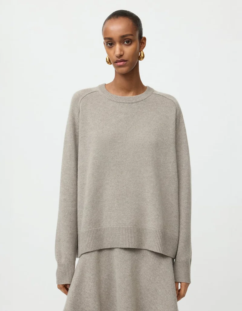 Oversize Kaschmir-Pullover Boyfriend