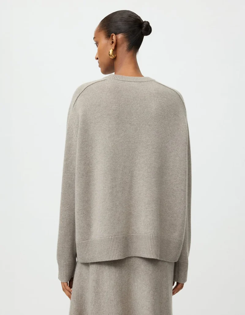 Oversize Kaschmir-Pullover Boyfriend