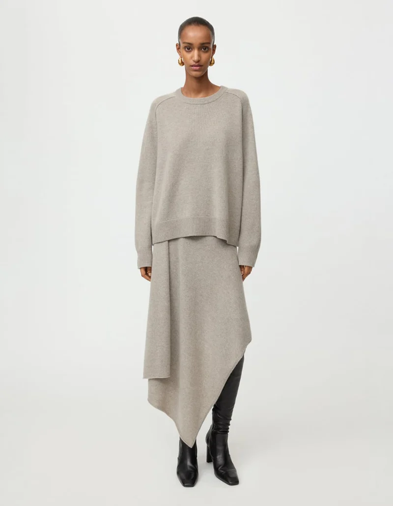 Oversize Kaschmir-Pullover Boyfriend
