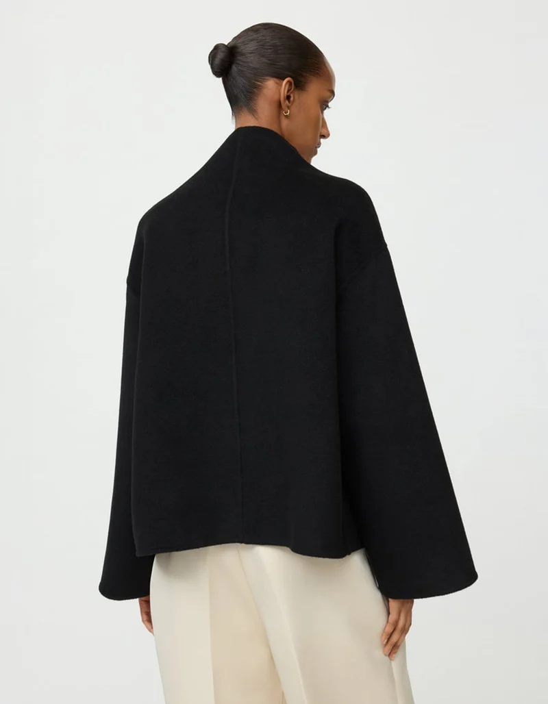 Oversize Woll-Kaschmir Mix Jacke