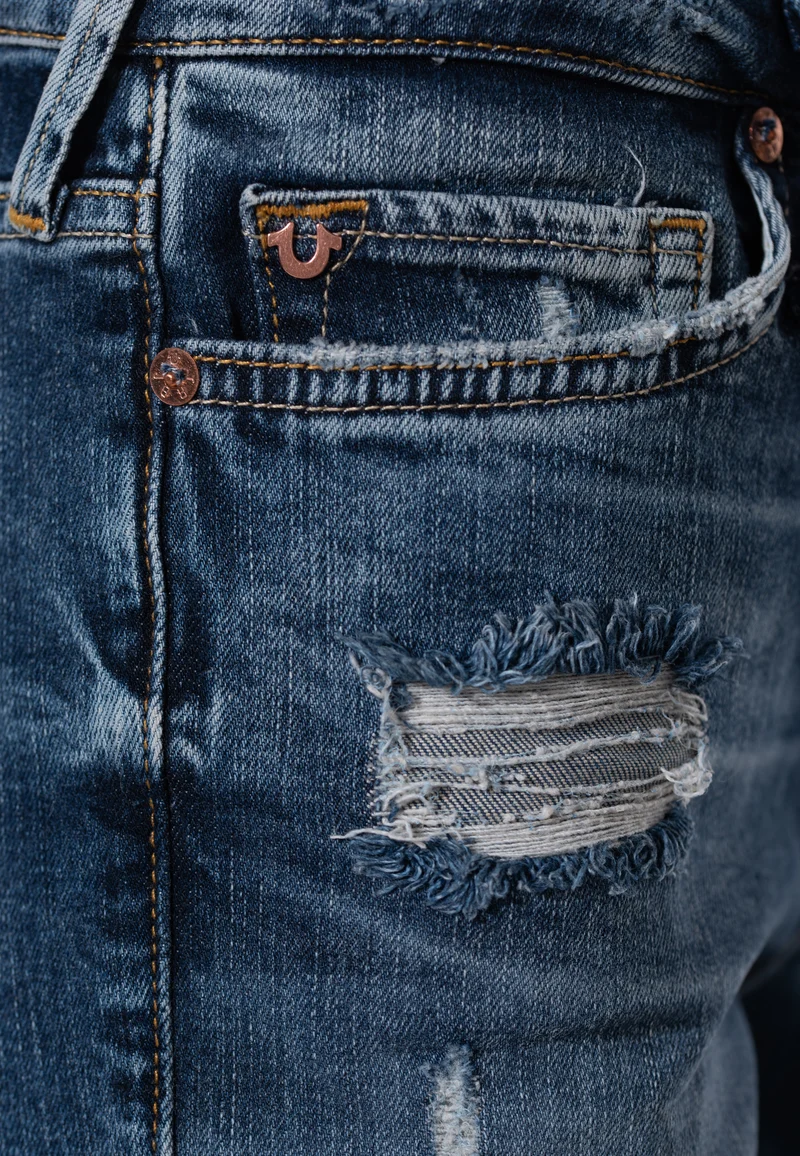 Destroyed Kick-Flare-Jeans