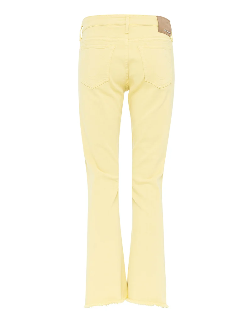 Mid Rise Super Skinny Kick-Flare Jeans