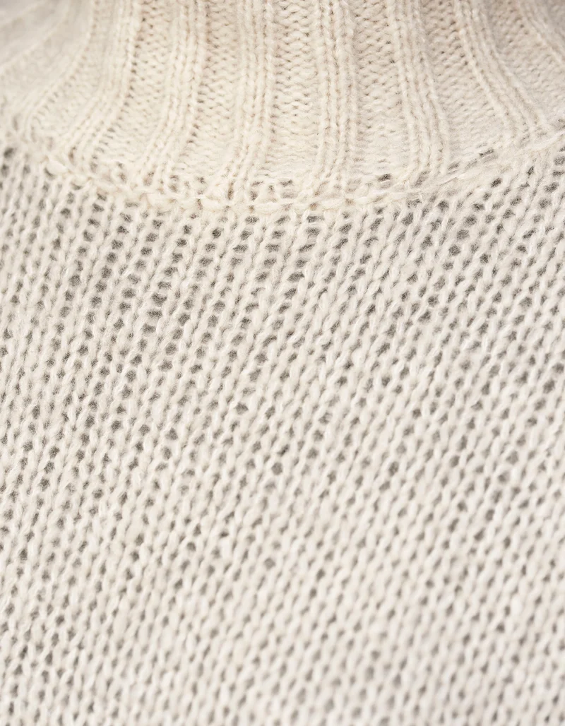 Kaschmir-Woll-Seiden-Mix Pullover