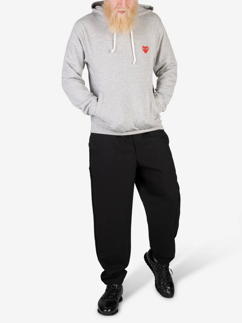 CDG Play Felpa con cappuccio