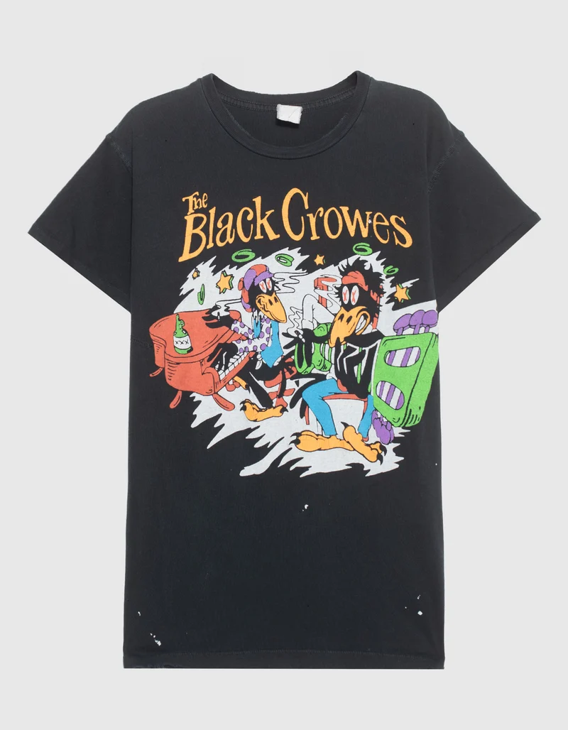 Bedrucktes T-Shirt The Black Crowes im Vintage-Look