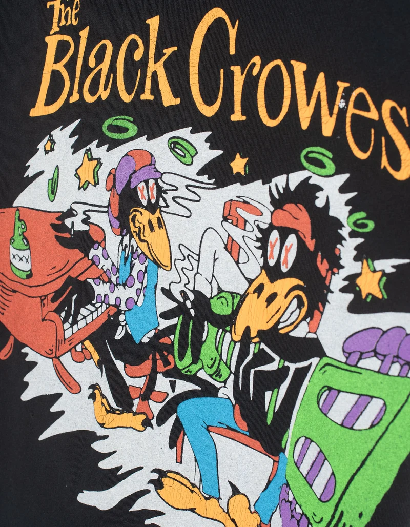 Bedrucktes T-Shirt The Black Crowes im Vintage-Look