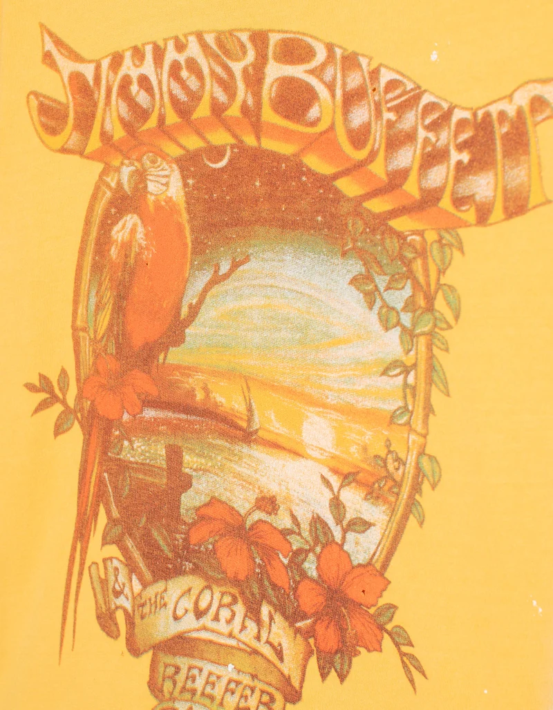 Bedrucktes T-Shirt Jimmy Buffet im Vintage-Look
